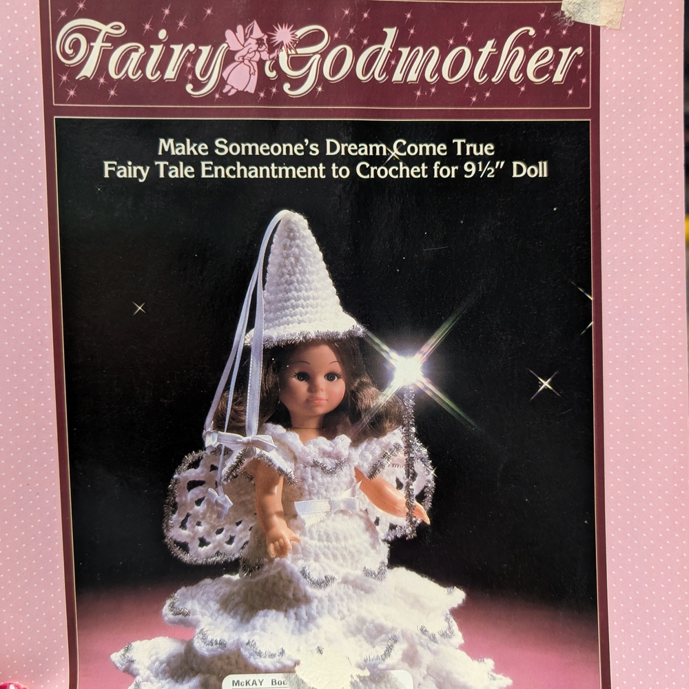 Fairy Godmother Crochet Doll Kit - White